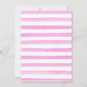 Invitation Mariage de automne Citrouille rose (Dos)