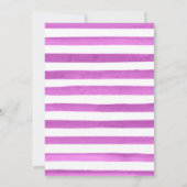 Invitation Mariage de automne Citrouille violet et bleu (Dos)