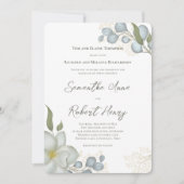 Invitation Mariage de automne personnalisé de l'automne (Devant)