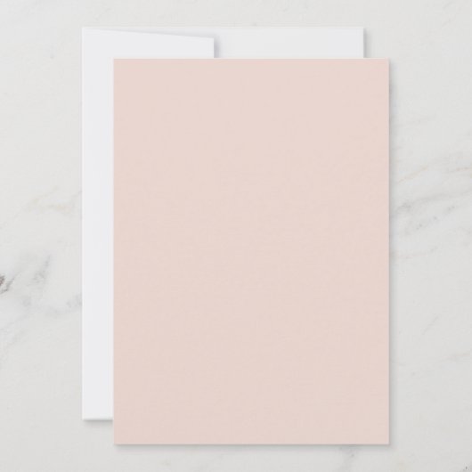 Invitation Mariage de automne Rustique Boho Boho (Dos)