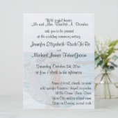 Invitation Mariage de bateau (Debout devant)