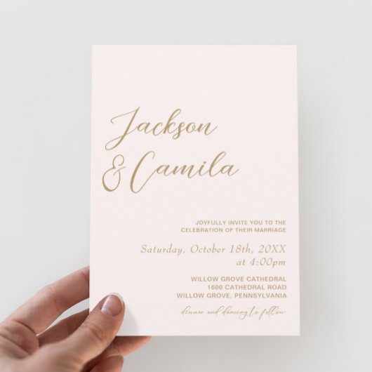Invitation Mariage de Boho Beach
