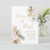Invitation mariage de Boho Chic (Debout devant)