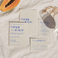 Mariage de Boho moderne bleu Whimsical français ré