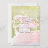 Invitation Mariage de bouquet Fleur de Printemps frais (Devant)