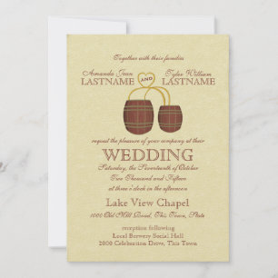 Invitation Mariage de brasserie