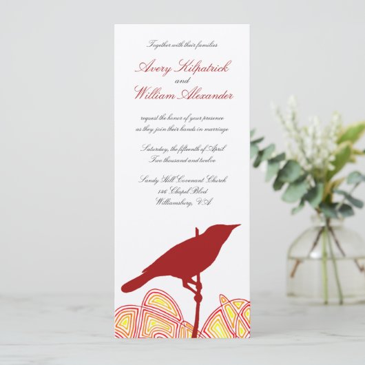 Invitation Mariage de Brid (Debout devant)