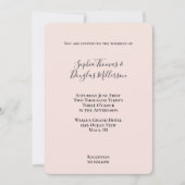 Invitation Mariage de broche (Devant)