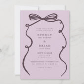 Invitation Mariage de cadre de plongée (Devant)