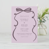 Invitation Mariage de cadre de plongée (Debout devant)