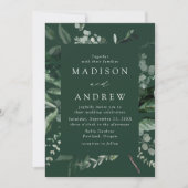 Invitation Mariage de cadre verdoyant (Devant)