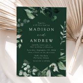 Invitation Mariage de cadre verdoyant