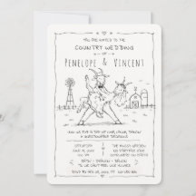 Mariage de campagne aux chèvres dansantes