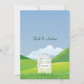 Invitation Mariage de camping (Dos)