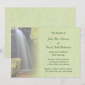 Invitation Mariage de cascade (Devant / Derrière)