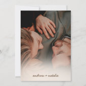 Invitation Mariage de cercles Abstraits de Boho moderne (Dos)