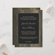 Mariage de céréales en bois d'or