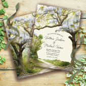 Invitation Mariage de charme Magnolia et Moss Southern