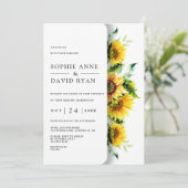 Invitation Mariage de Charming Watercolor (Debout devant)