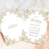 Invitation Mariage de charpente florale de Grace Orné Victori