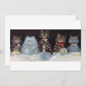 Invitation Mariage de chat, Mariage, Mariée, Mariée, Louis Wa (Devant / Derrière)