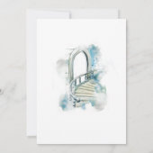 Invitation *~* Mariage de Chevalier dans l'escalier d'un chât (Dos)