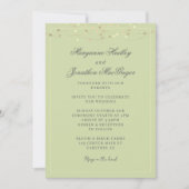 Invitation Mariage de code QR écologique (Devant)