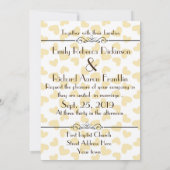 Invitation Mariage de coeur en papier Brown extrait de plaisi (Dos)