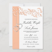 Invitation Mariage de conception florale (Devant)