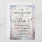 Invitation Mariage de conte de fées de château espagnol (Devant)
