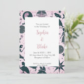 Invitation Mariage de Conte de Fées Enchanté (Debout devant)
