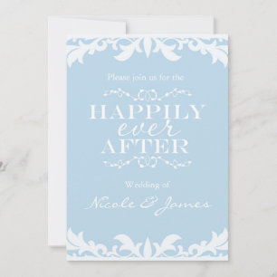 Invitation Mariage de conte de fées HAPPILY EVER AFTER