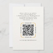 Invitation Mariage de Couple Anime (Dos)