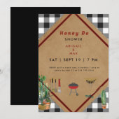 Invitation Mariage de couples Honey Do Shower III (Devant / Derrière)