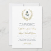 Invitation Mariage de couronne (Devant)