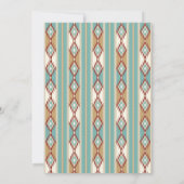 Invitation Mariage de cowgirl du sud-ouest (Dos)