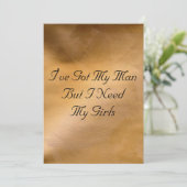 Invitation Mariage de cuivre (Debout devant)