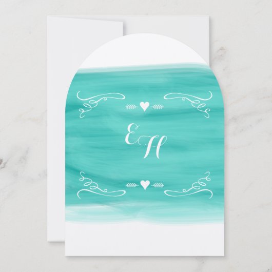 Invitation Mariage de découpe des éléments du tableau de bord (Dos)