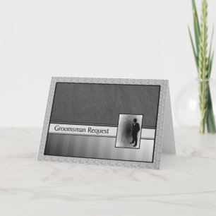 Invitation Mariage de demande Groomsman