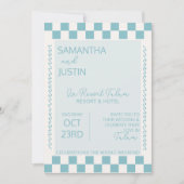 Invitation Mariage de destination (Devant)