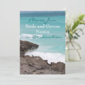 Invitation Mariage de destination (Debout devant)