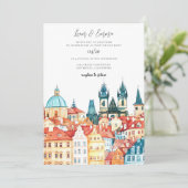 Invitation Mariage de destination à Barcelone Catalogne Espag (Debout devant)