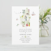 Invitation Mariage de destination à Sainte-Lucie (Debout devant)