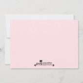 Invitation Mariage de destination de la plage des Caraïbes (Dos)