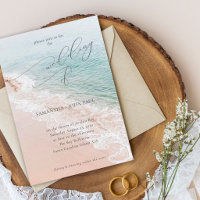 Mariage de Destination Élégant sur la Plage Océane