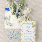 Invitation Mariage de destination méditerranéenne Enregistrer