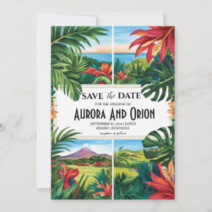 Invitation mariage de destination mexique enregistrer les dat