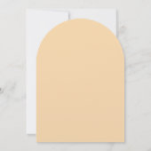 Invitation Mariage de Destination Moderne Arch Paris Tour Eif (Dos)