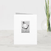 Invitation mariage de destination passeport (Dos)