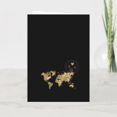 Invitation Mariage de Destination Tropicale Code QR de Passep (Dos)